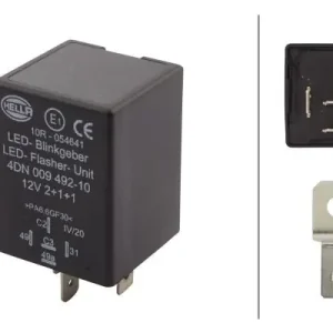 Nie przegap Przekaźnik kierunkowskazów HELLA 4DN 009 492-101